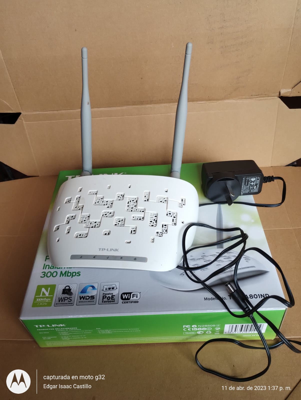 Vendo Amplificador Wifi inalámbrico 300 Mbps TPLink Usado Oferta $ 48.999 - Image 7